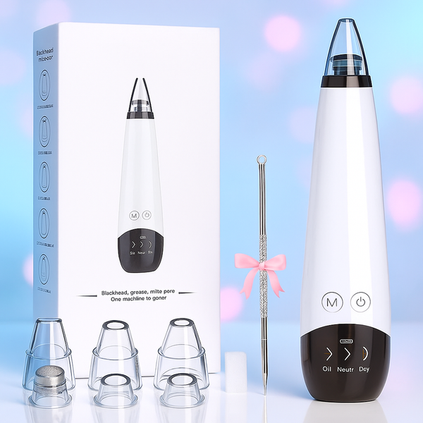 Acne Pore Cleaner & Black Head Remover With Cleaning Tools
