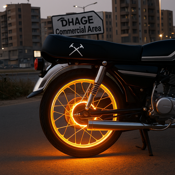 GlowRing – Premium LED Hub Light for Motorcycles