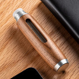 Luxury Wooden Cigarette Holder & Ashtray – 2-in-1